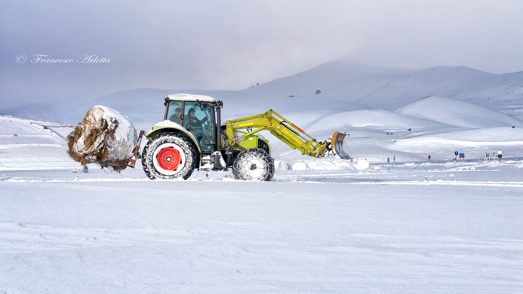 Mezzo Agricolo piana di Castelluccio di Norcia