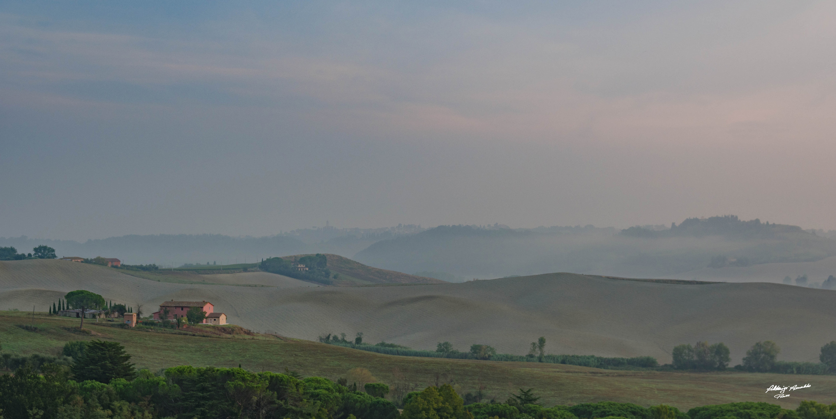 Collina sotto Chianni.