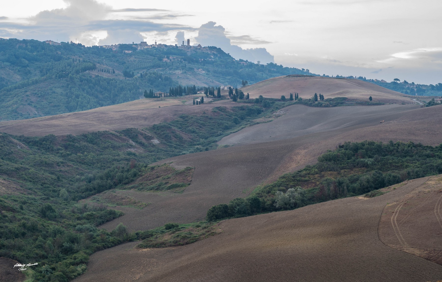 Volterra e le sue colline.