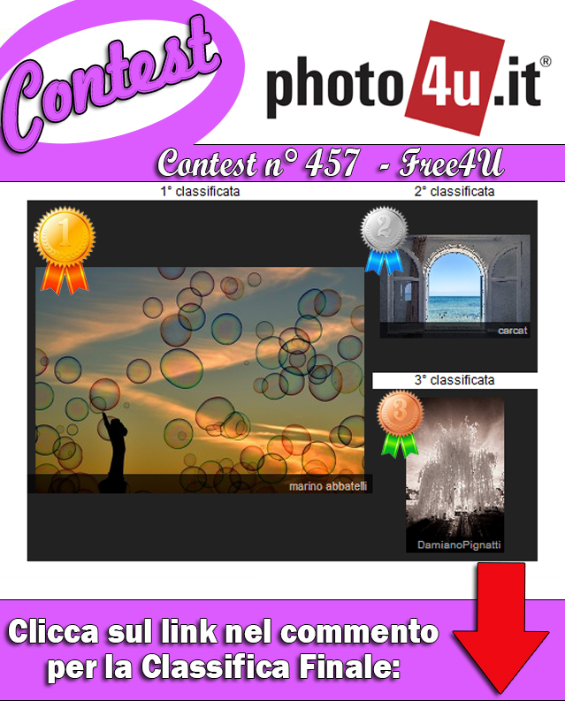 417� Contest Free4U - Podio e CLassifica