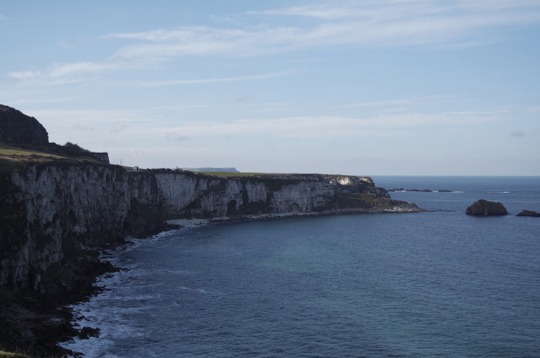 Giant's causeway cliff view Giant's causeway cliff view
