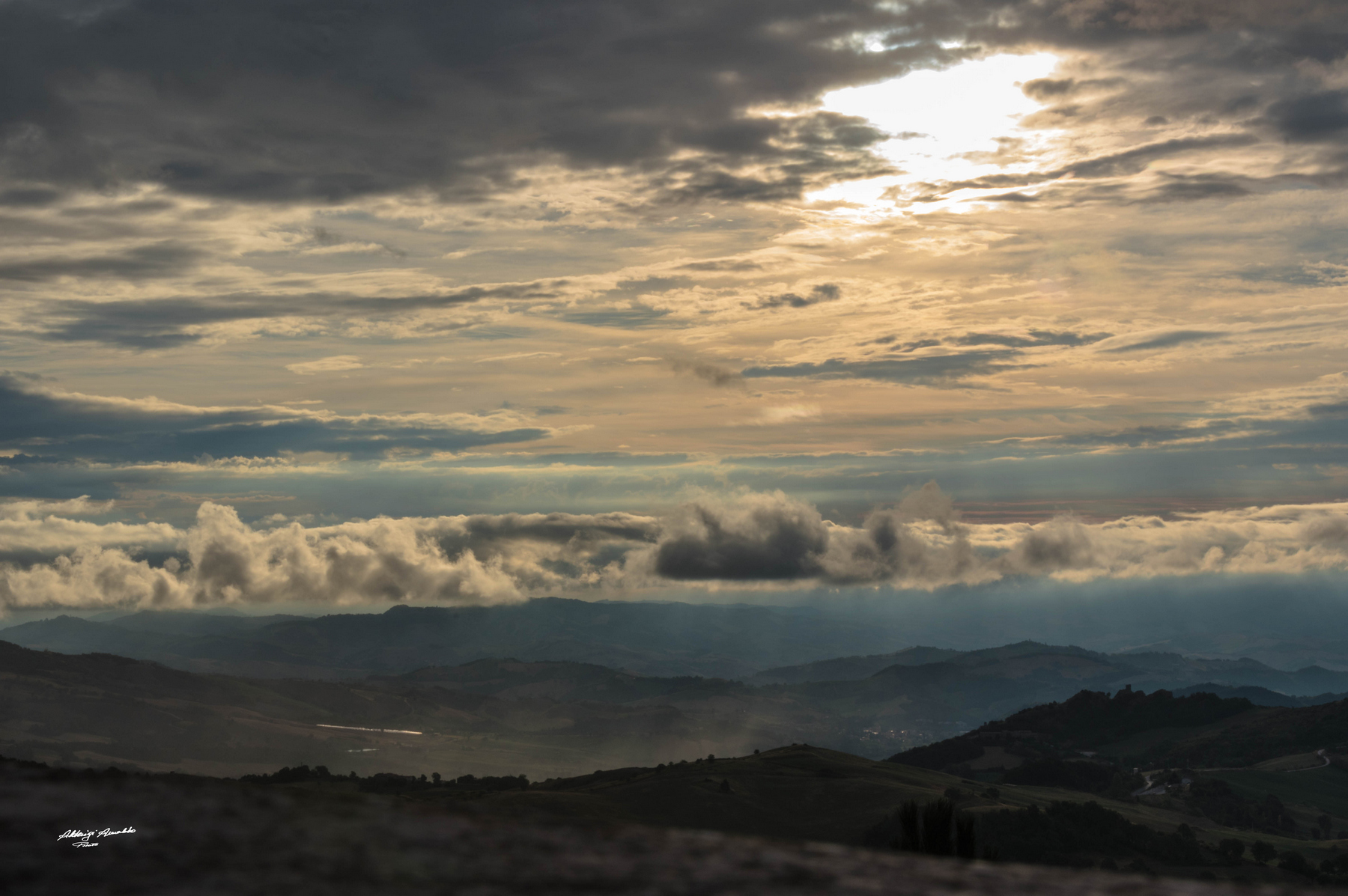 Alba e Temporale in arrivo..