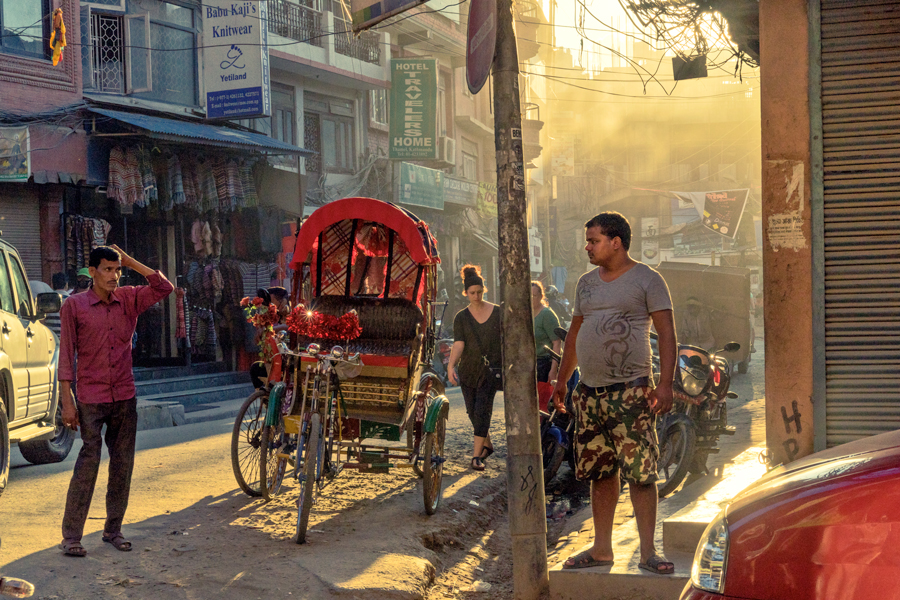 Un incidente per la strada.