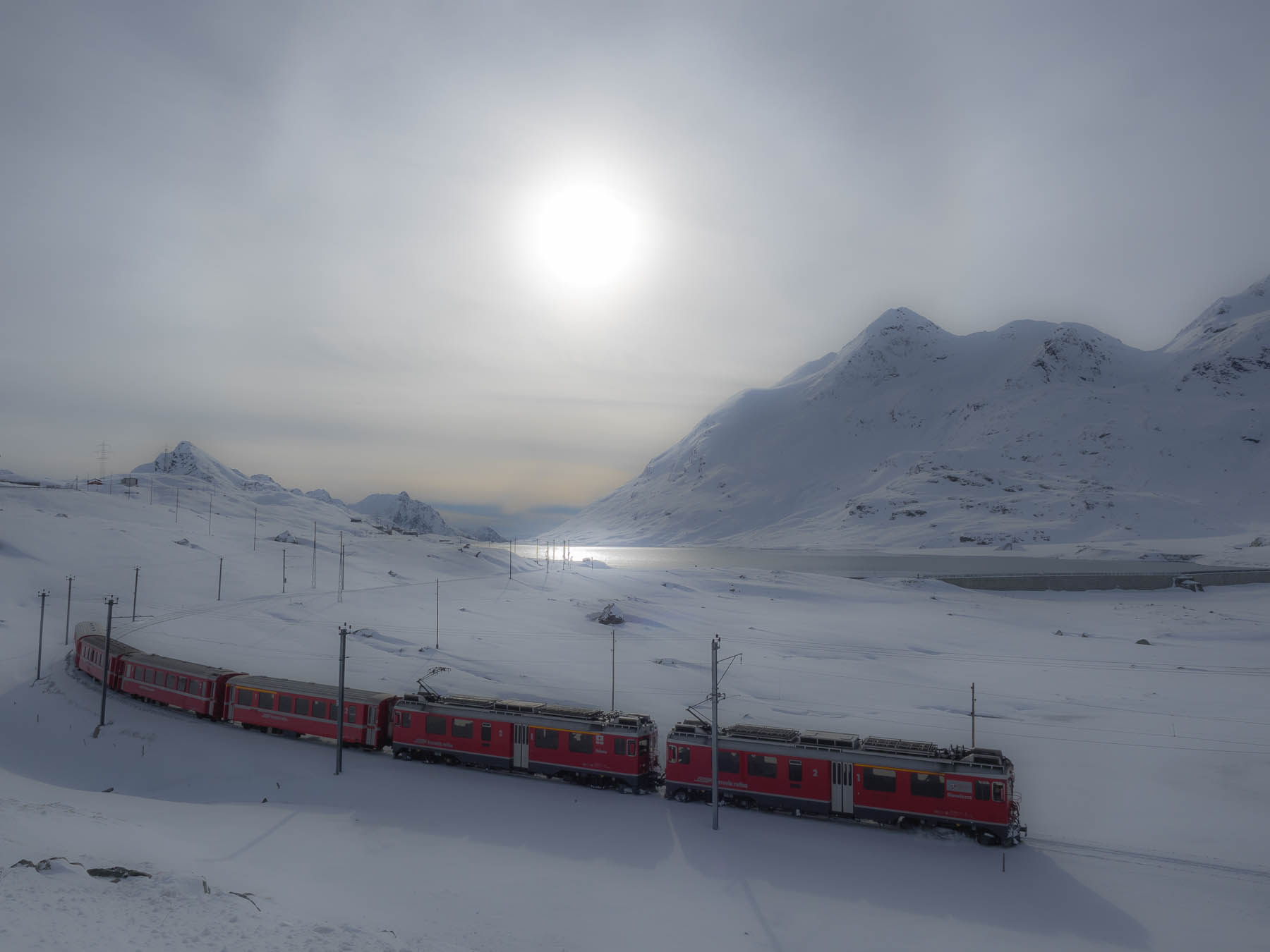il trenino rosso  (Bernina pass)