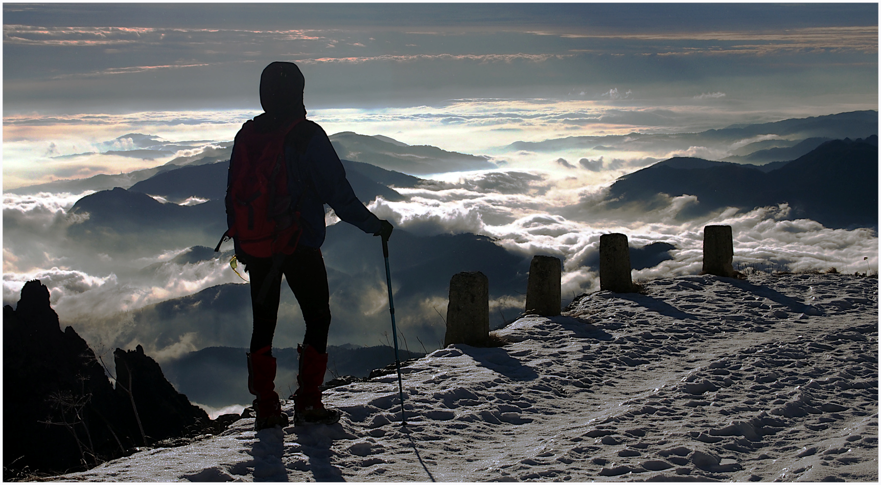 Autoscastto sulla Strada degli eroi