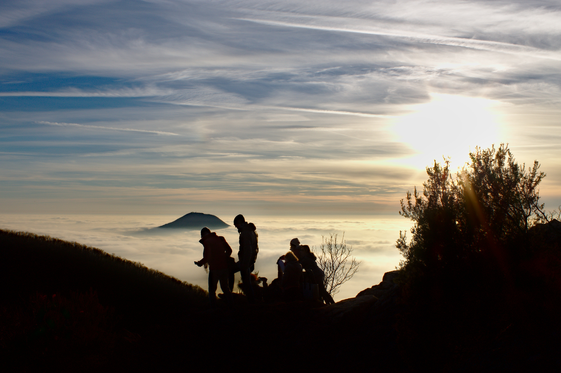 Tramonto sui Colli Euganei