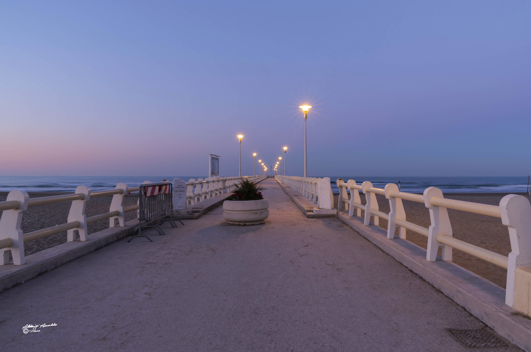 Alba..sul pontile.. Forte dei Marmi 2