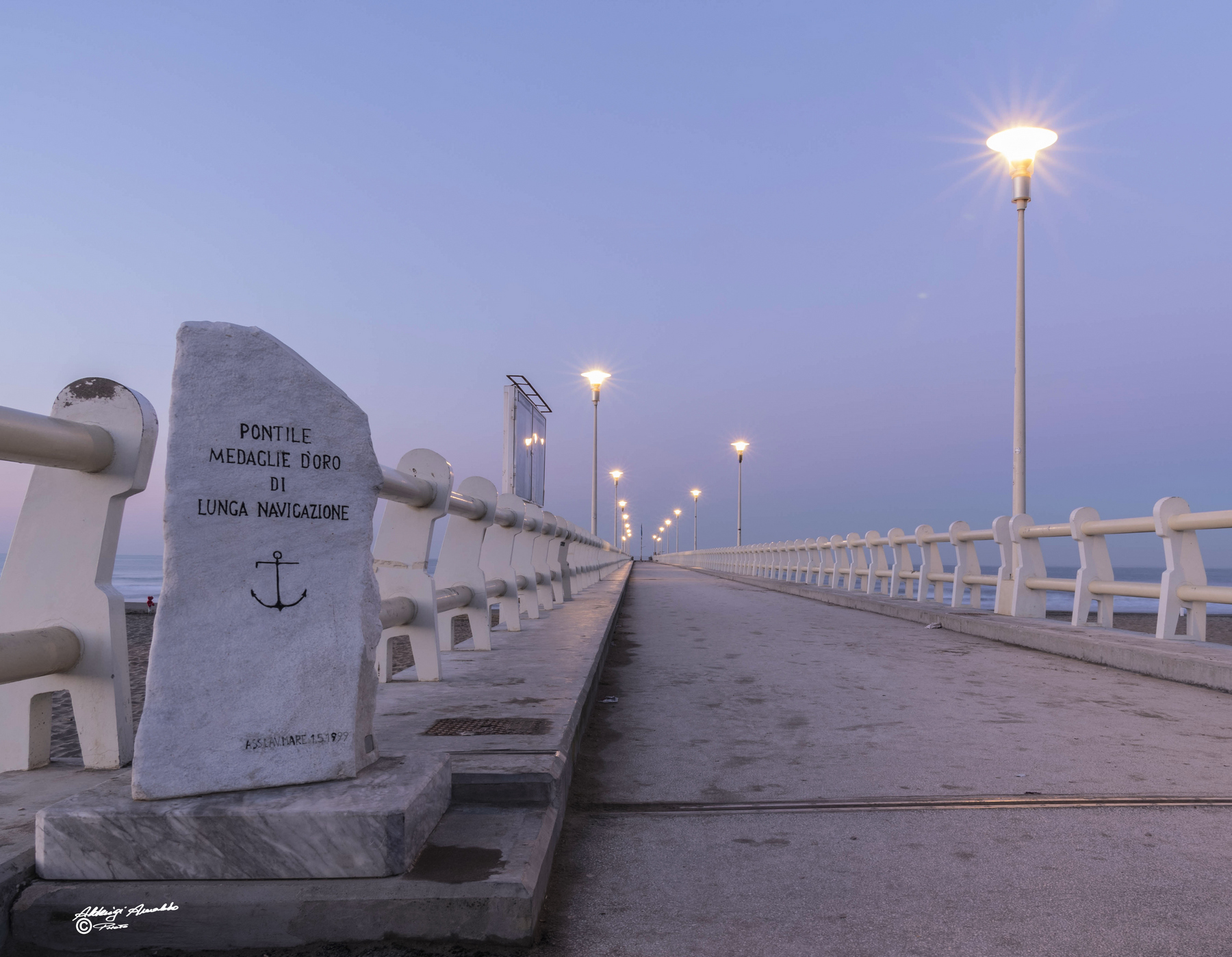 Alba..sul pontile.. Forte dei Marmi 3