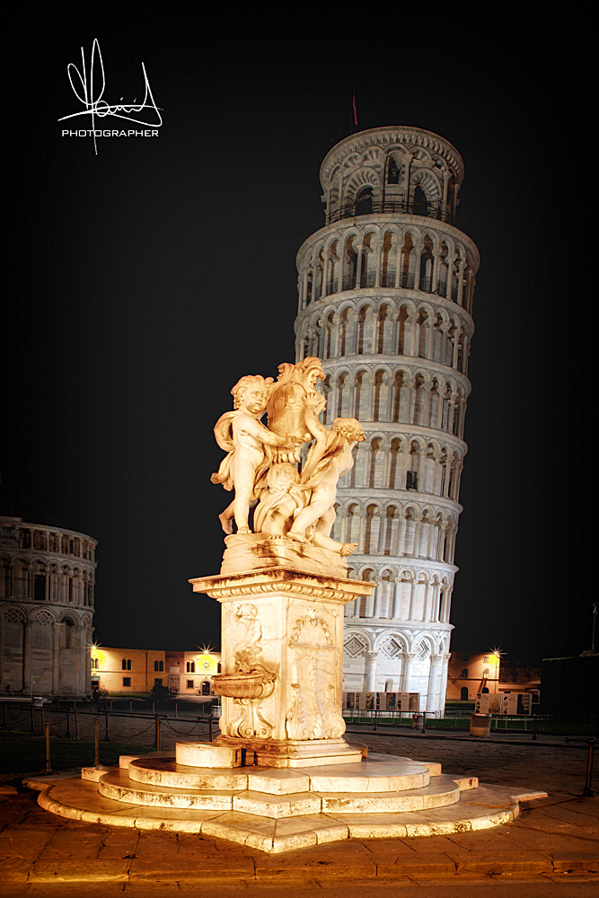 Lo fontana del Pitti - Piazza dei Miracoli