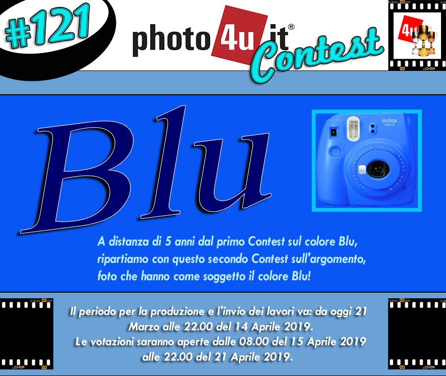 121 Contest Photo4u: Blu II