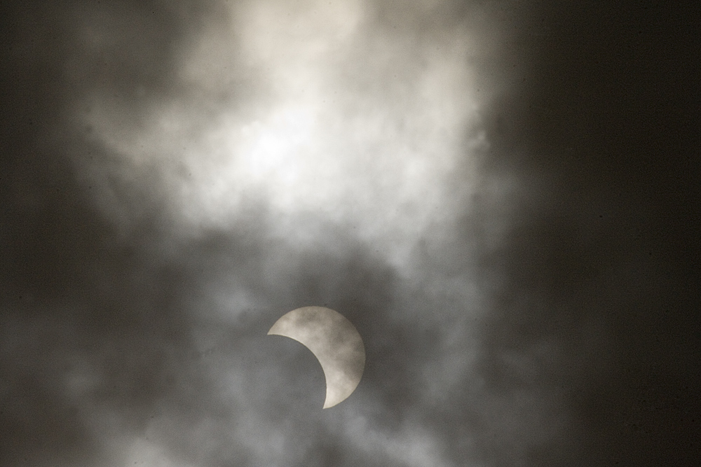 Eclissi senza protezione