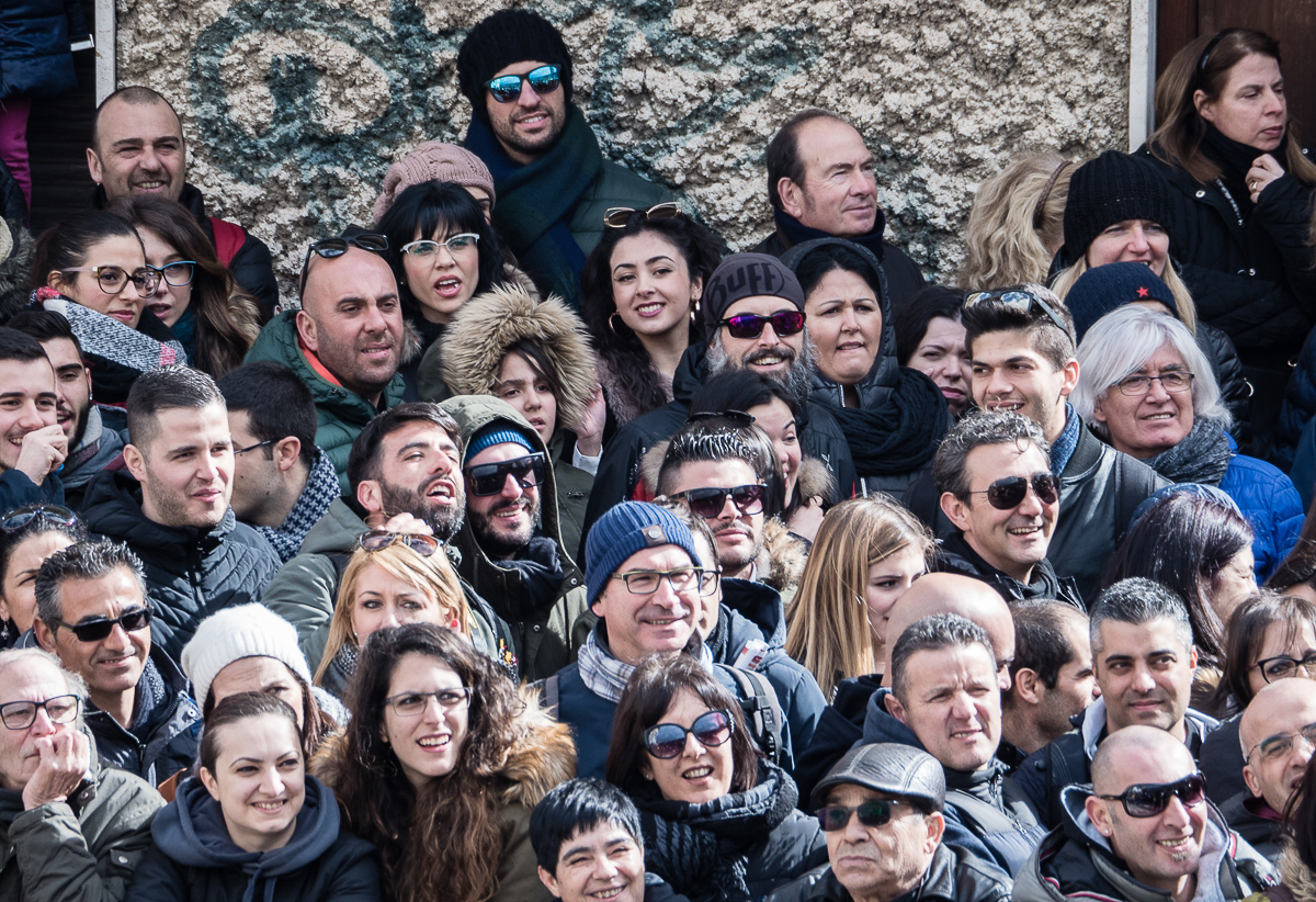 smiling happy people