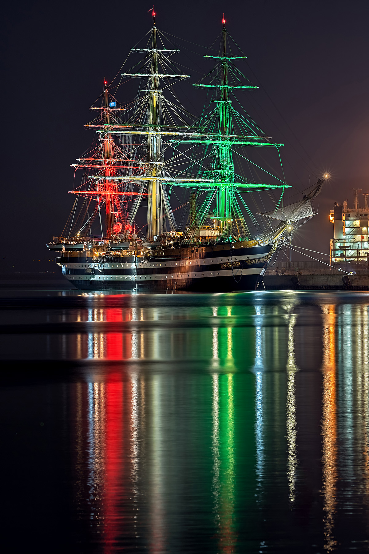 L'Amerigo Vespucci...