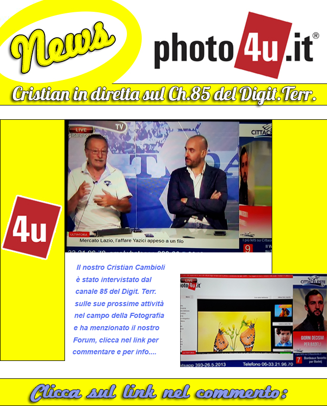 Cristian in diretta sul digitale terrestre ch.85