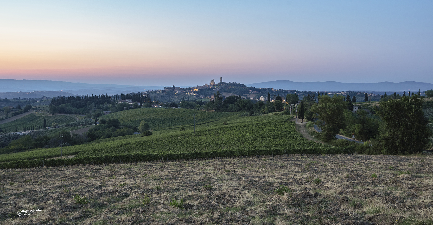 Nel silenzio della campagna..
