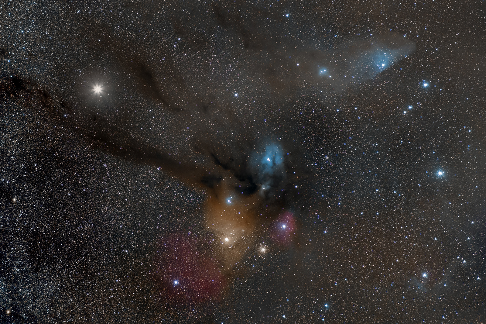 La nube di Rho Ophiuchi