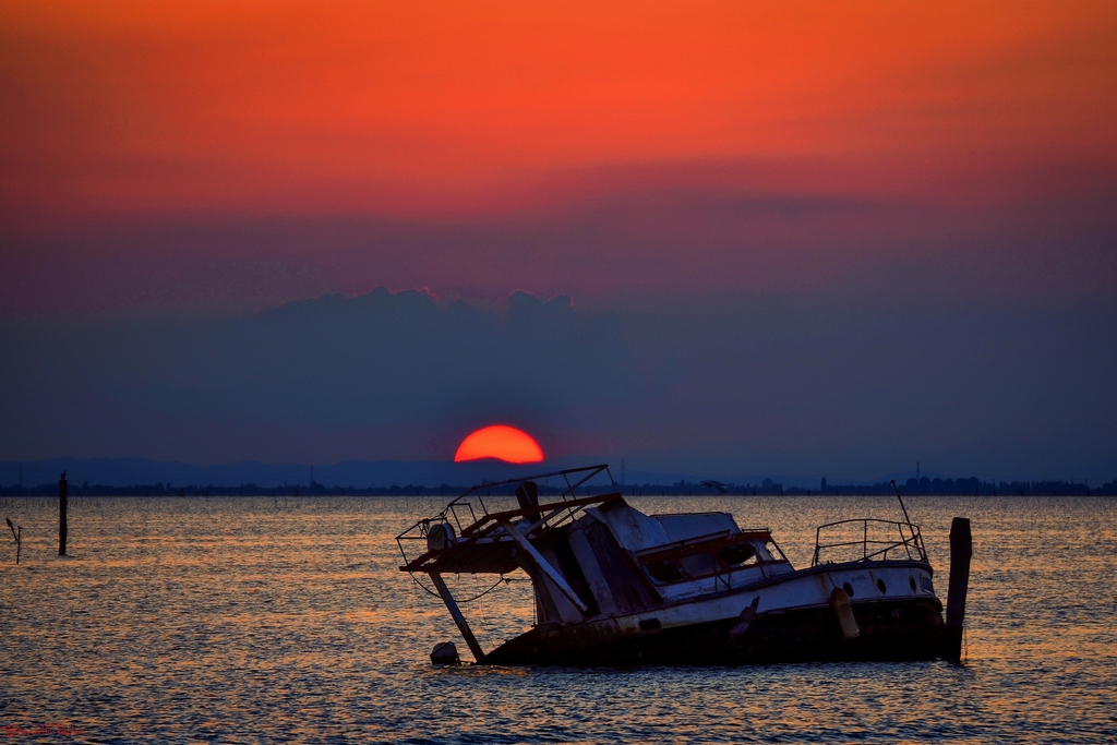 all'approssimarsi del crepuscolo.....