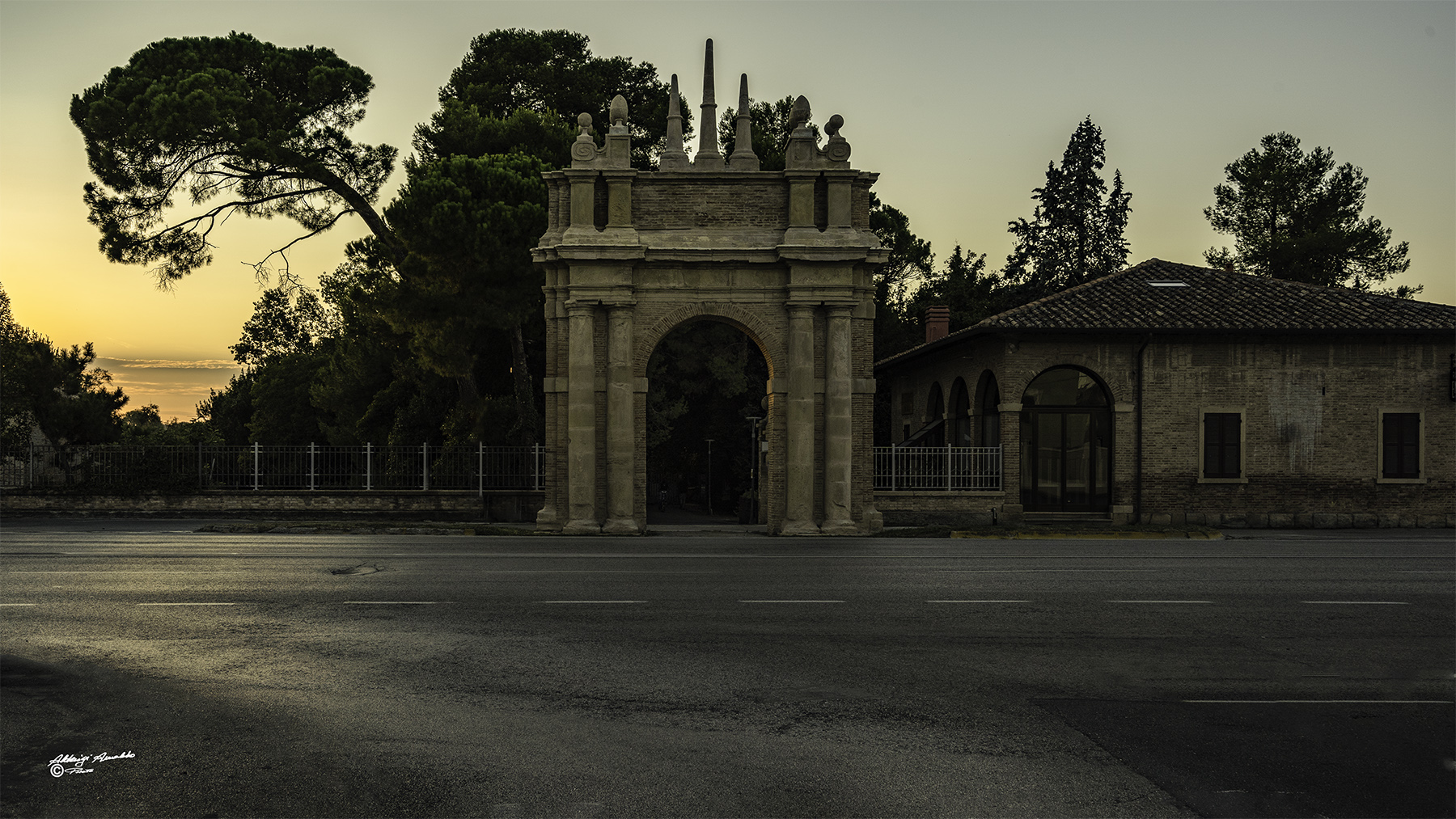 Tramonto Parco mirafiori PU.