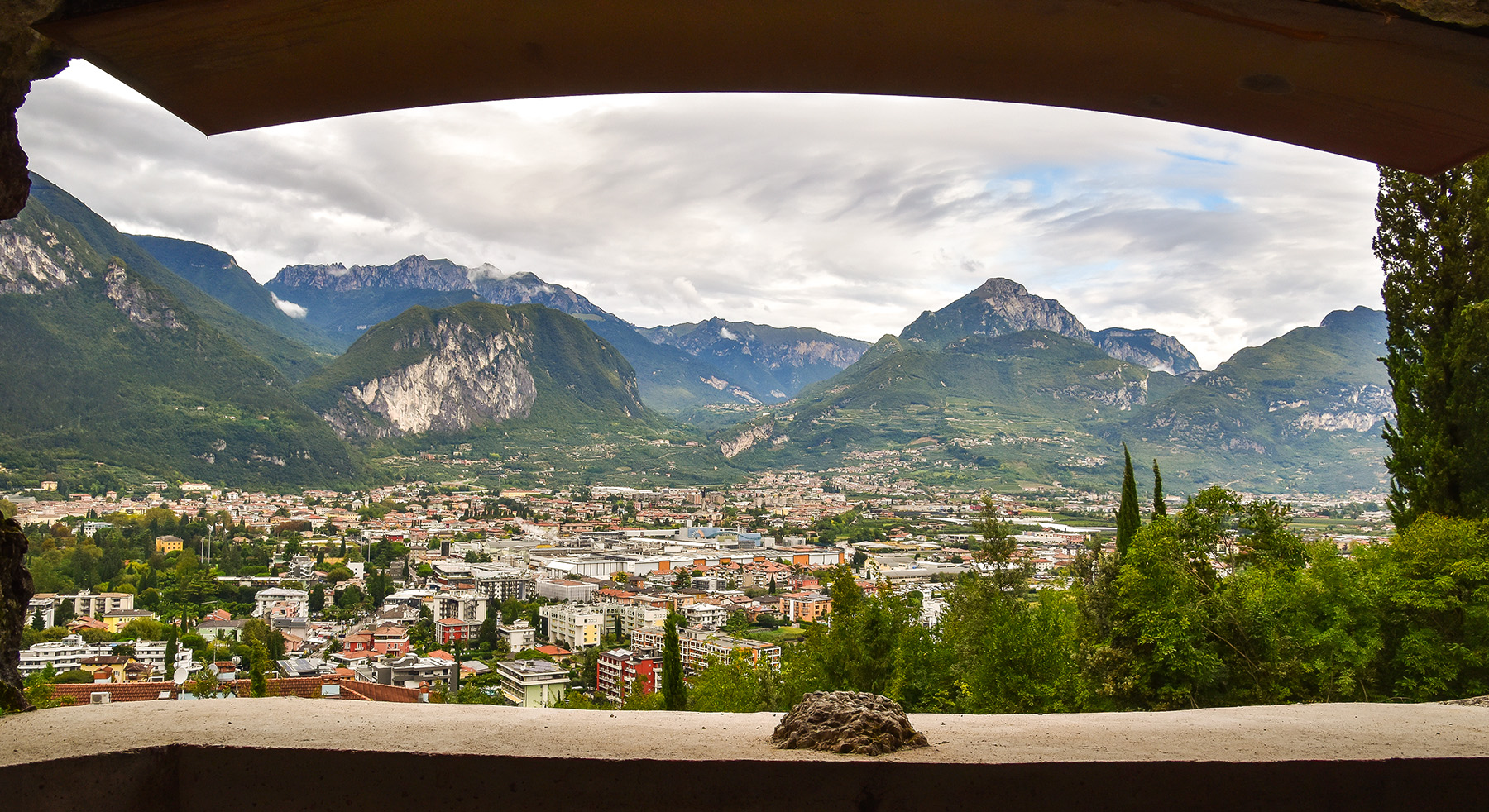 Veduta dal forte Garda