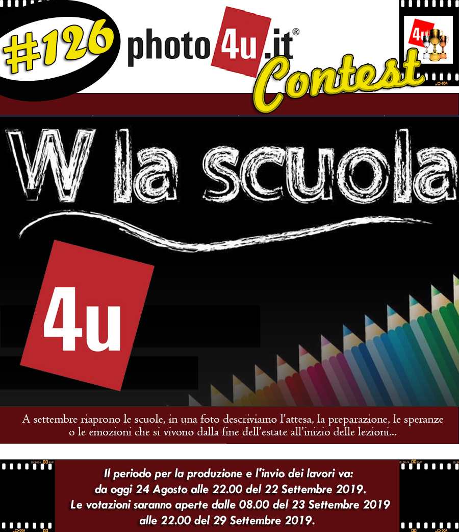 W la Scuola Contest mancano 4gg.