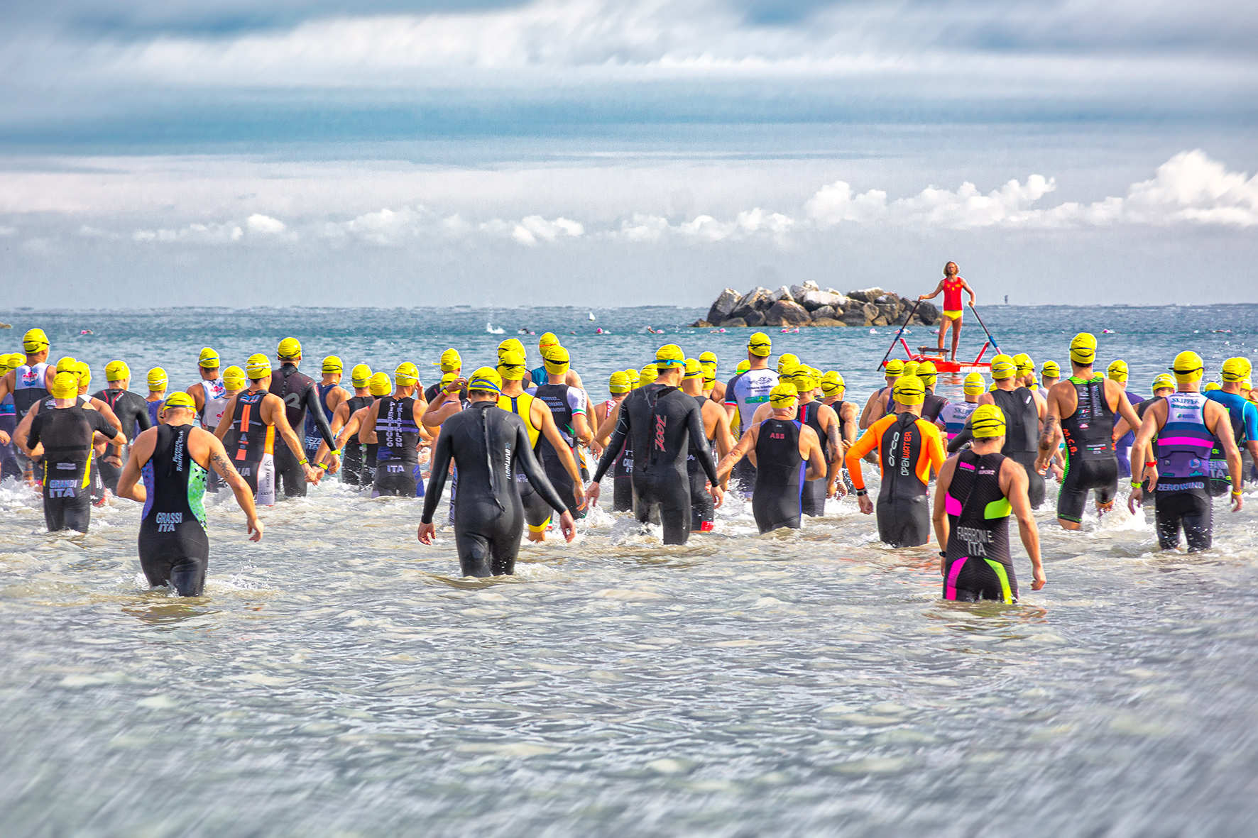 Gara di triathlon Cesenatico