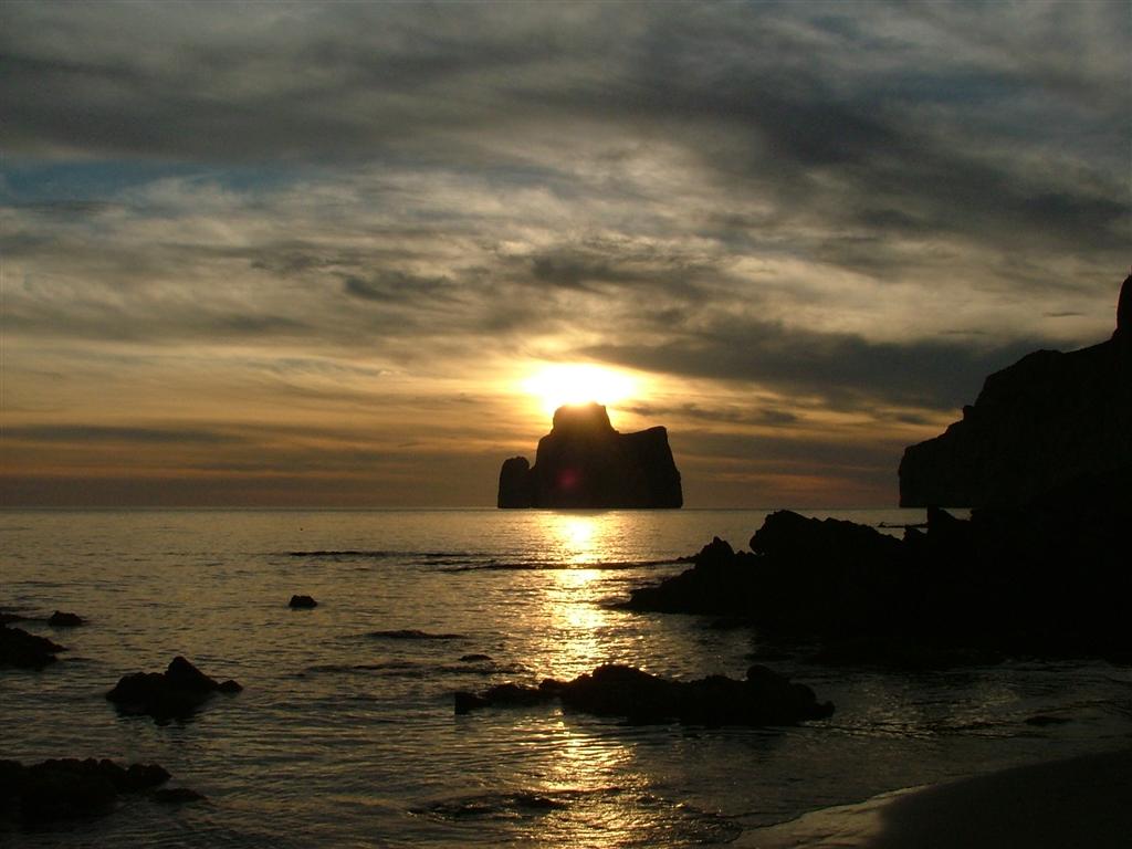 Ancora tramonto a Masua