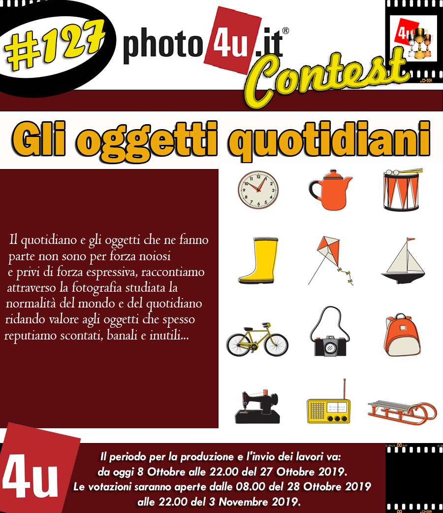 127 Contest Gli oggetti quotidiani