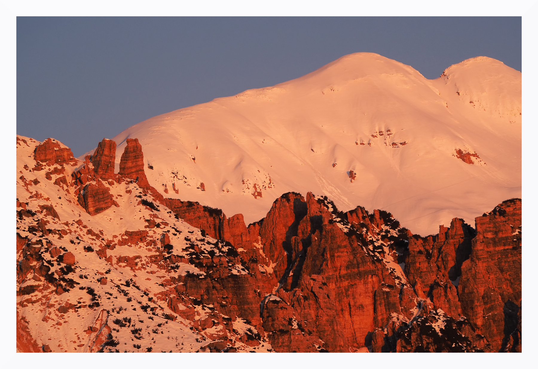 Alba sulle Piccole Dolomiti