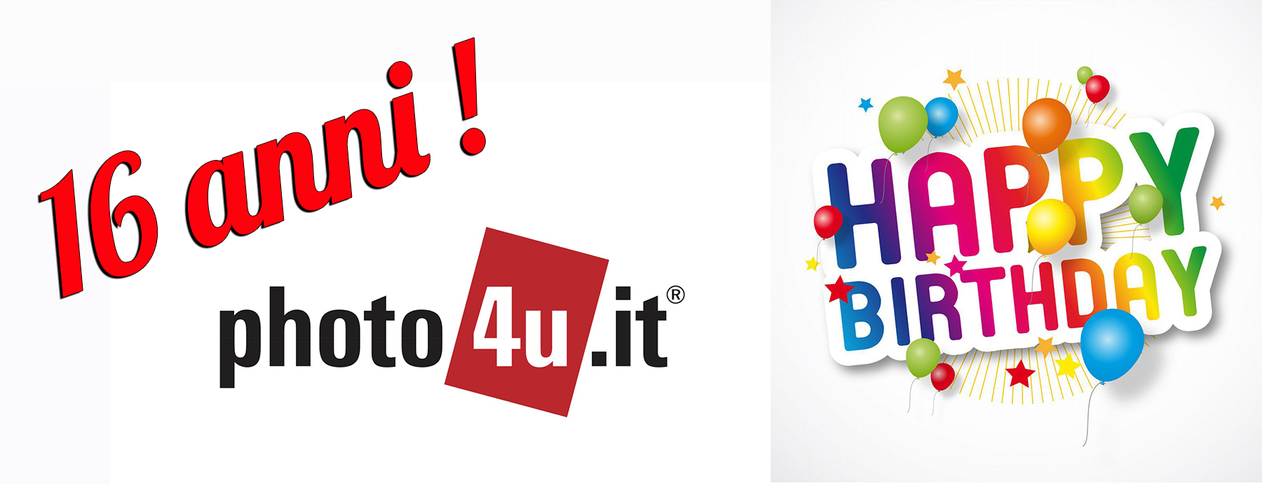 16 anni di photo4u.it...Auguri.