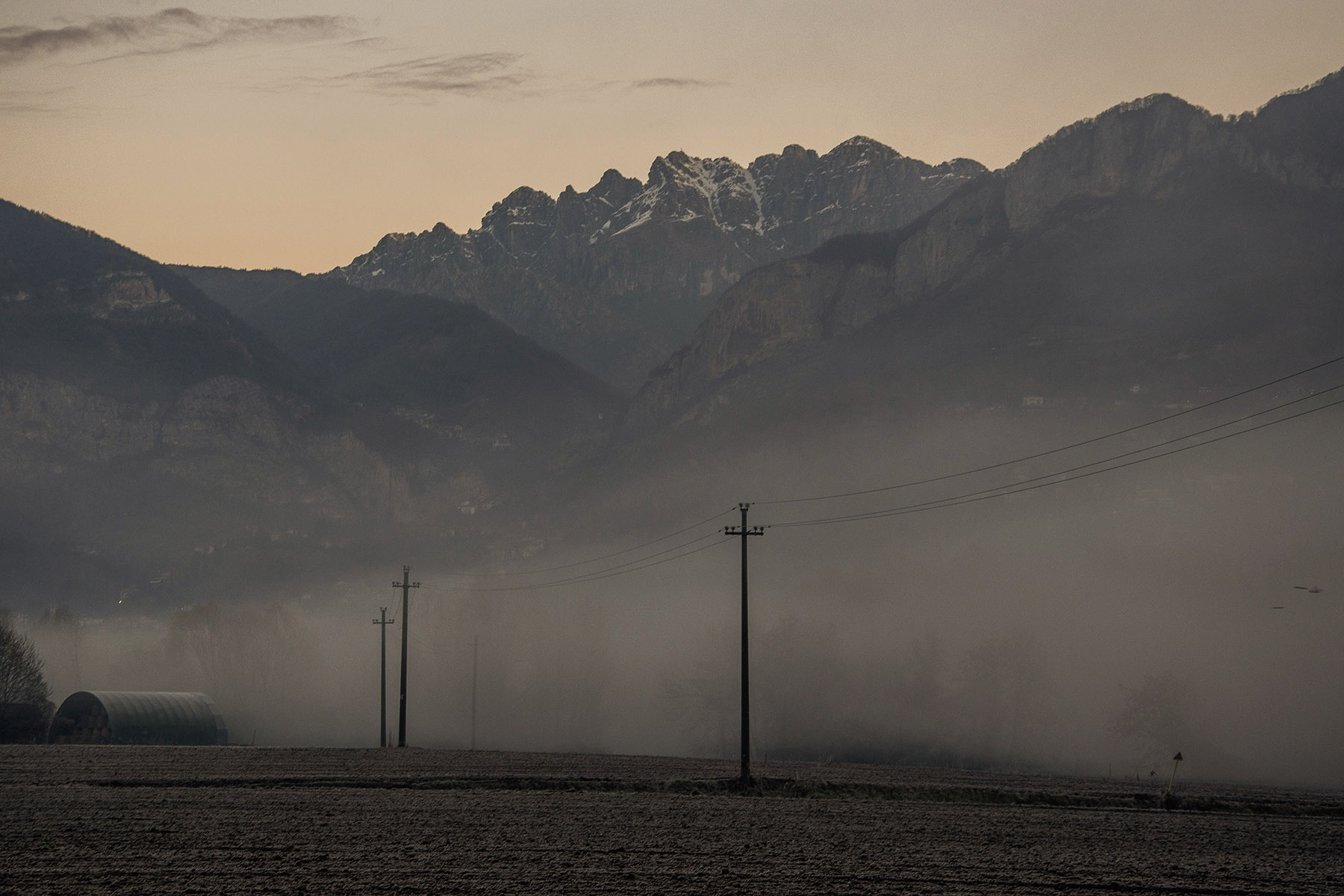 una fredda mattina di dicembre
