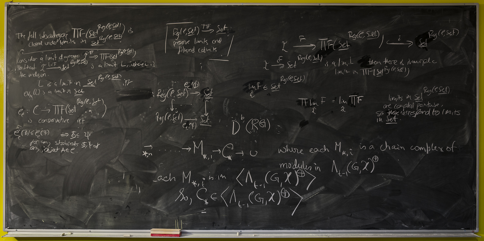Si dice che le lavagne di matematica siano piene di poesia