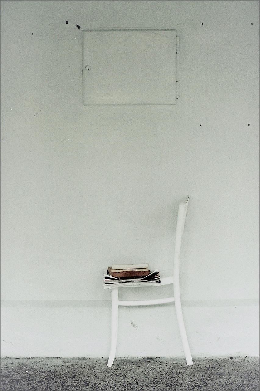 La sedia bianca