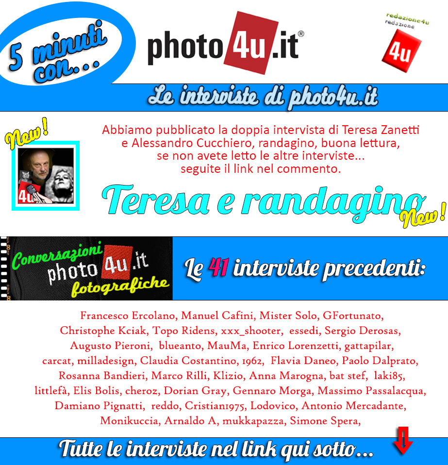 Le interviste di photo4u.it