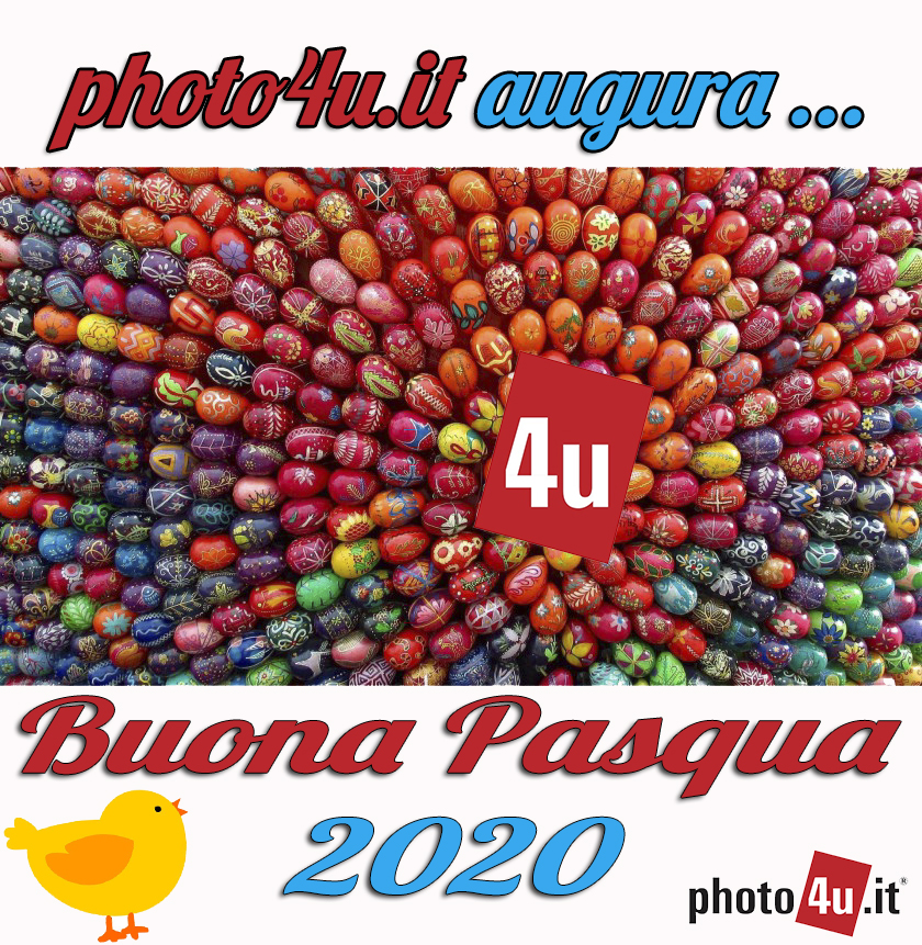 Buona Pasqua 2020 da photo4u.it