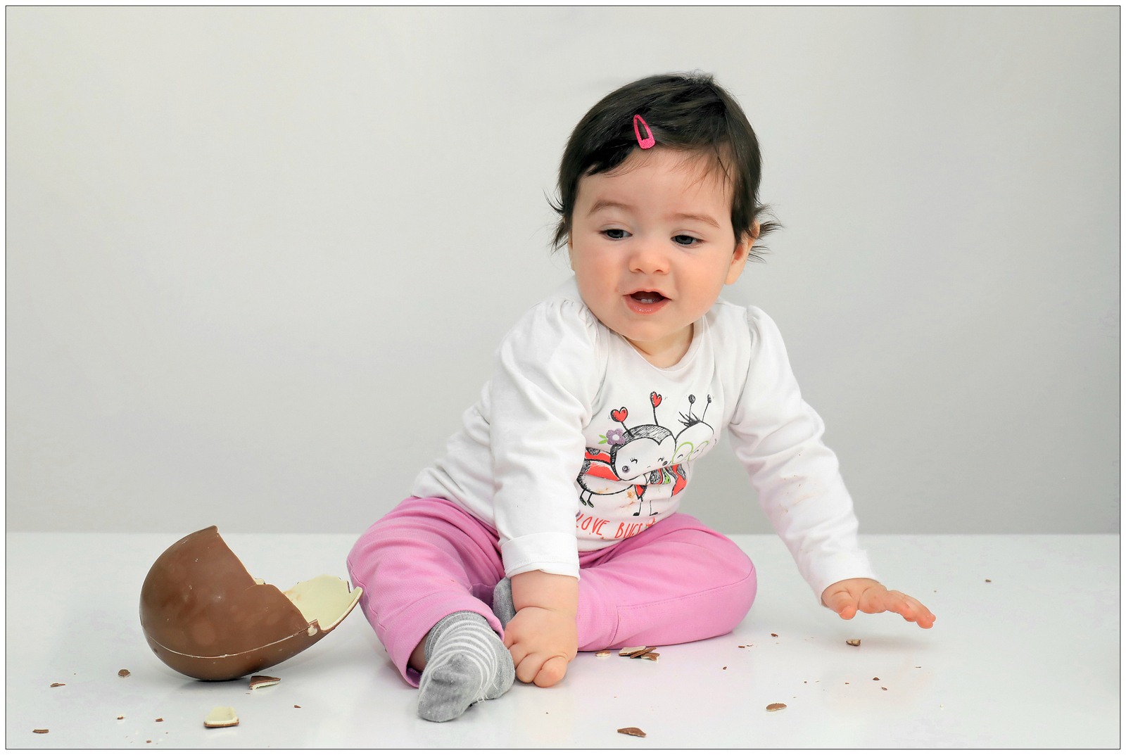 Appena uscita dall'uovo.