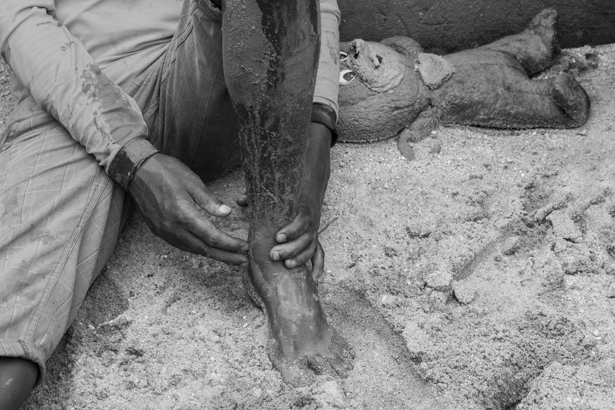 Crop di un'alluvione