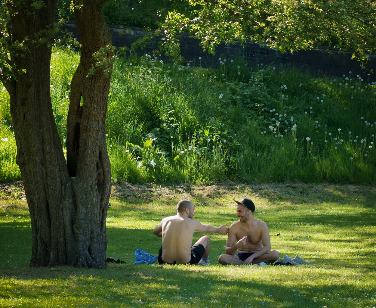 Il giorno pi� caldo di tutti i maggi.