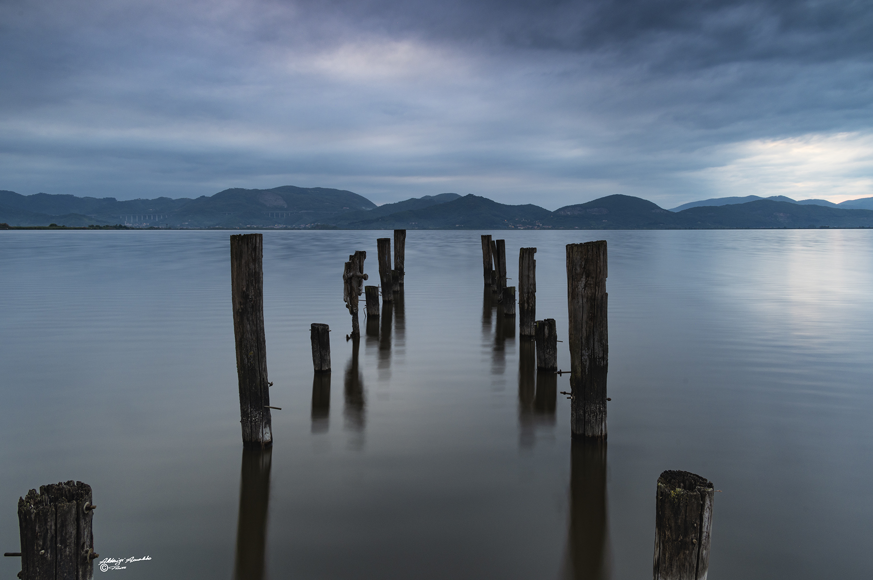 All'alba sul lago Puccini.1