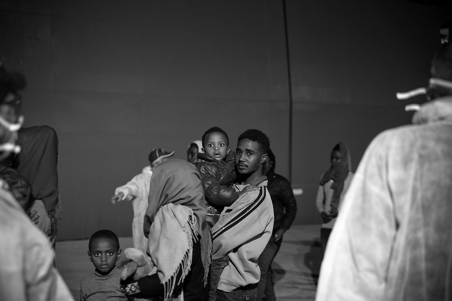 Cronaca di uno sbarco al porto di Reggio Calabria