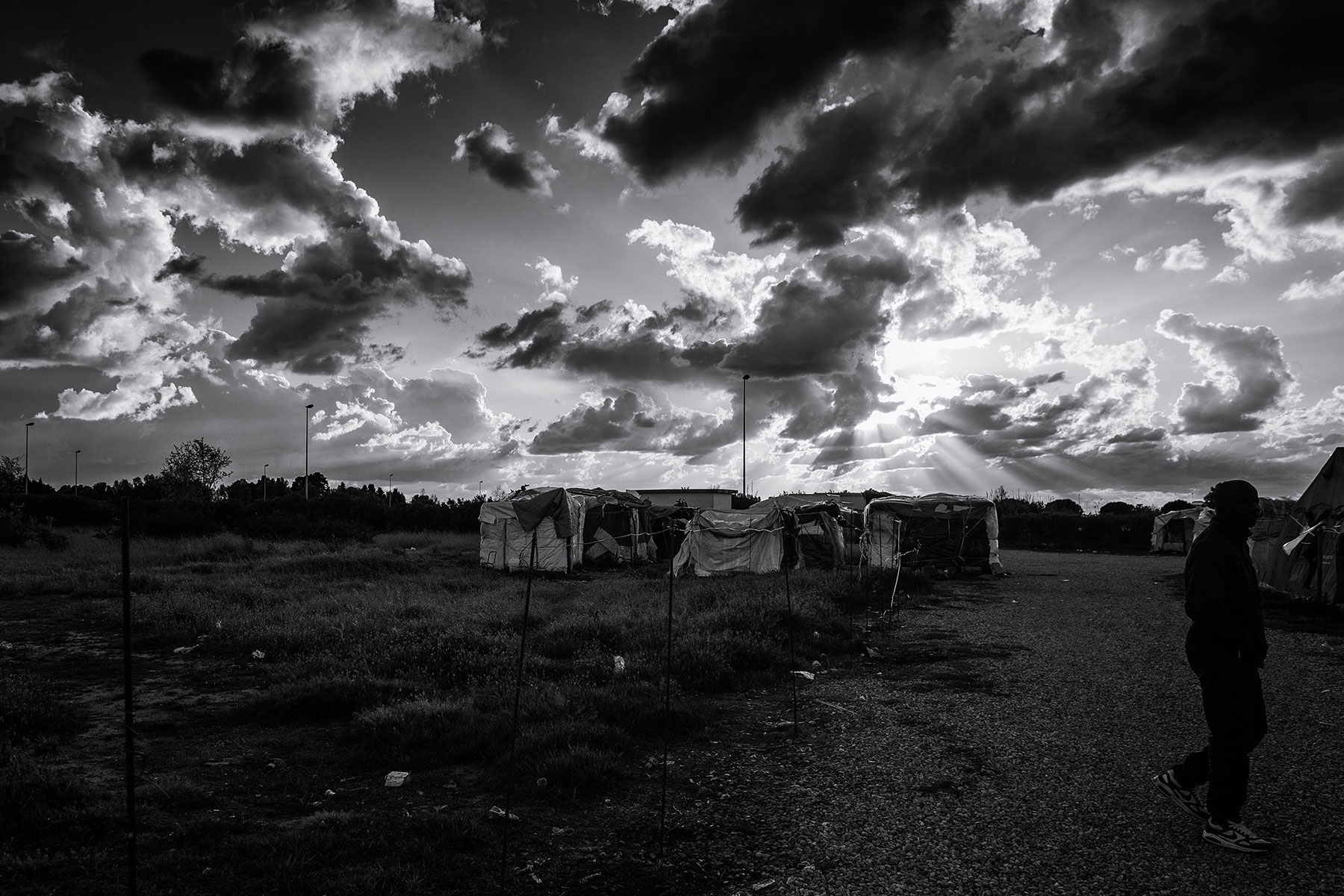 Nella tendopoli di Rosarno