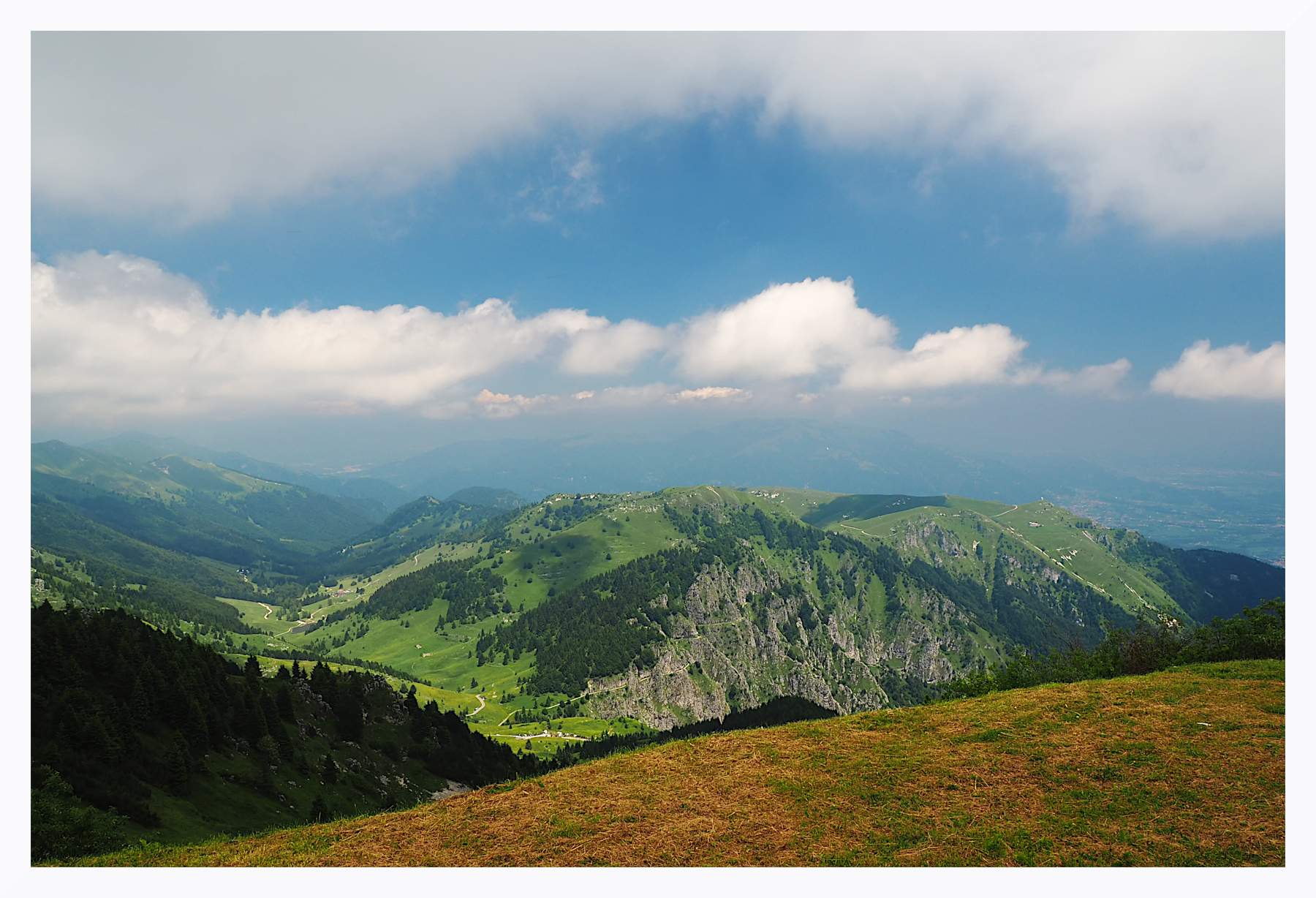 Panorama dal Monte Grappa