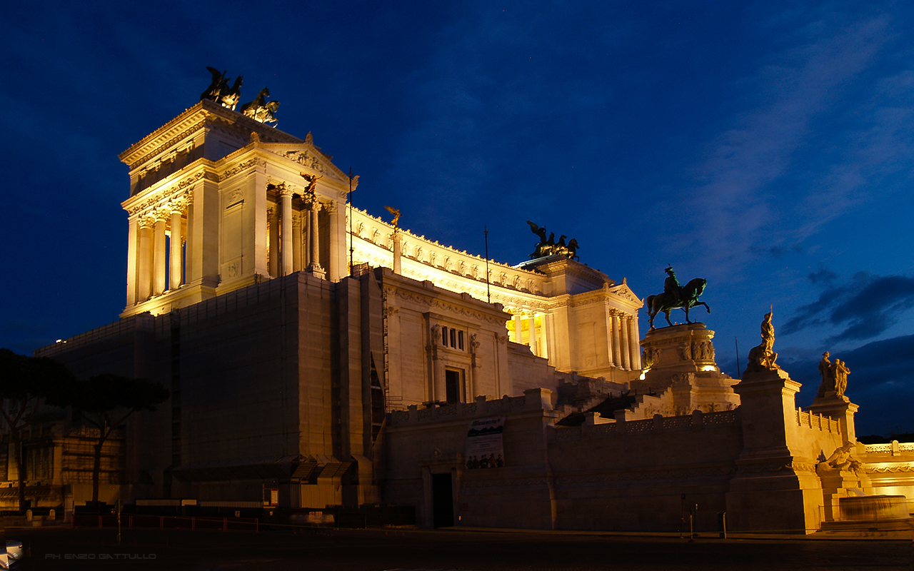Vittoriano... alla sera