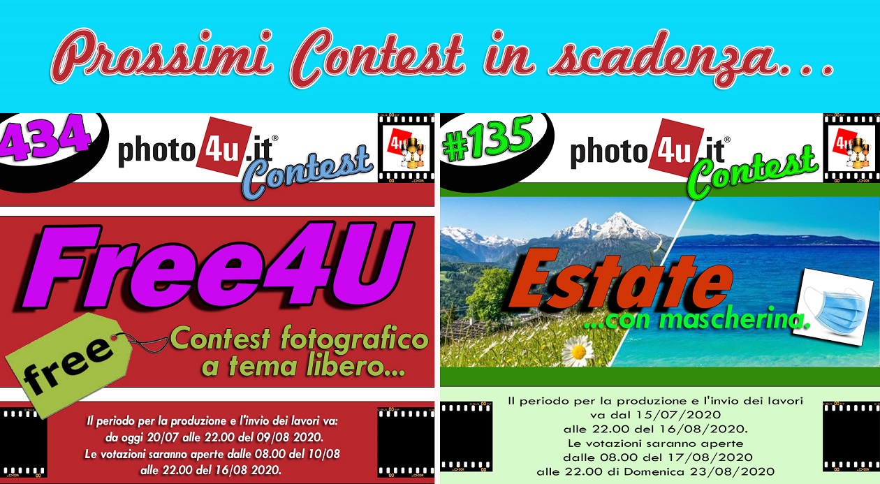 Prossimi Contest in scadenza...