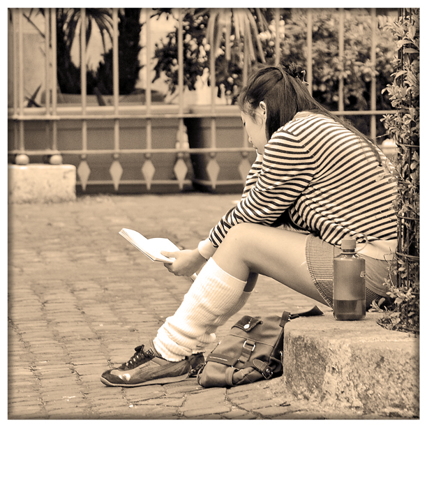 A Fake Polaroid Of An Unknown Reader