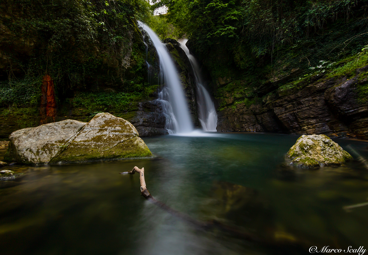 Cascata del fiume Carpino