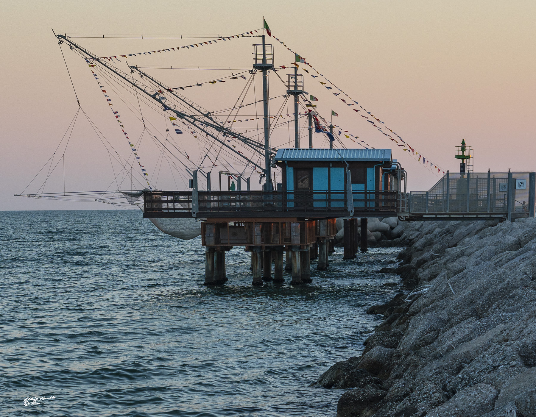 Trabucchi di Fano.. al mattino.