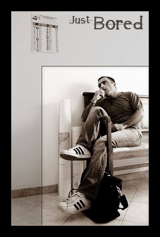 autoritratto annoiato