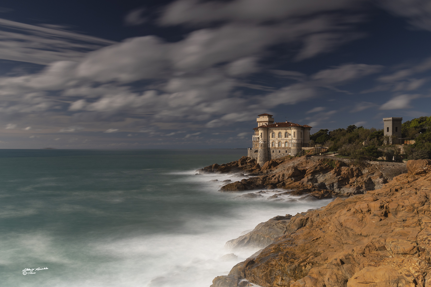 Il classico castello del boccale. Prima del Tramonto..