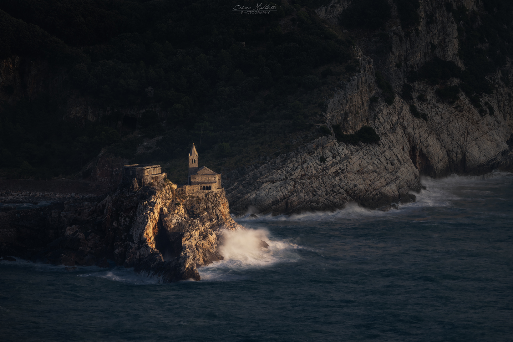 Solitaria sulla rocca