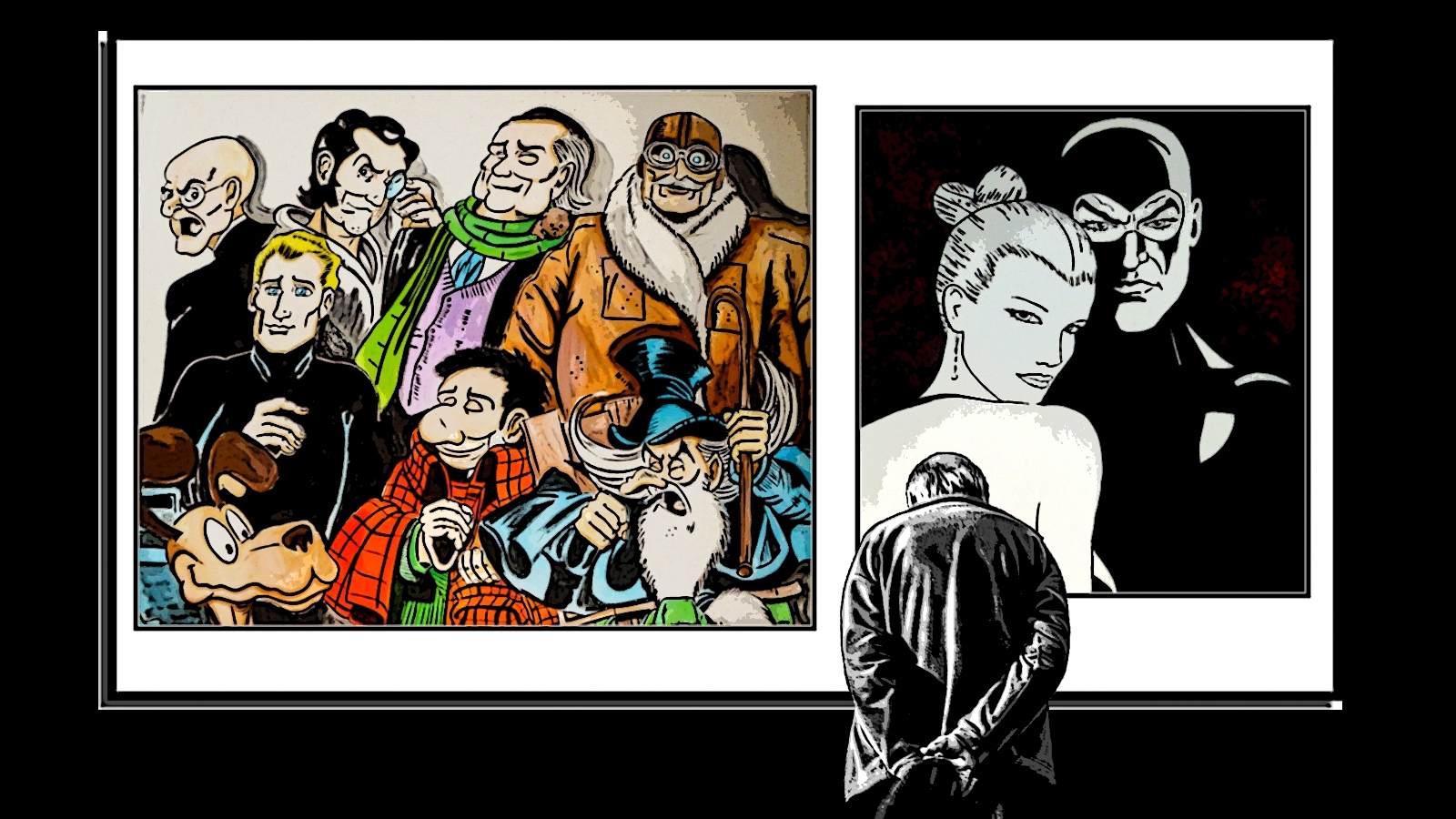 Alla mostra del fumetto